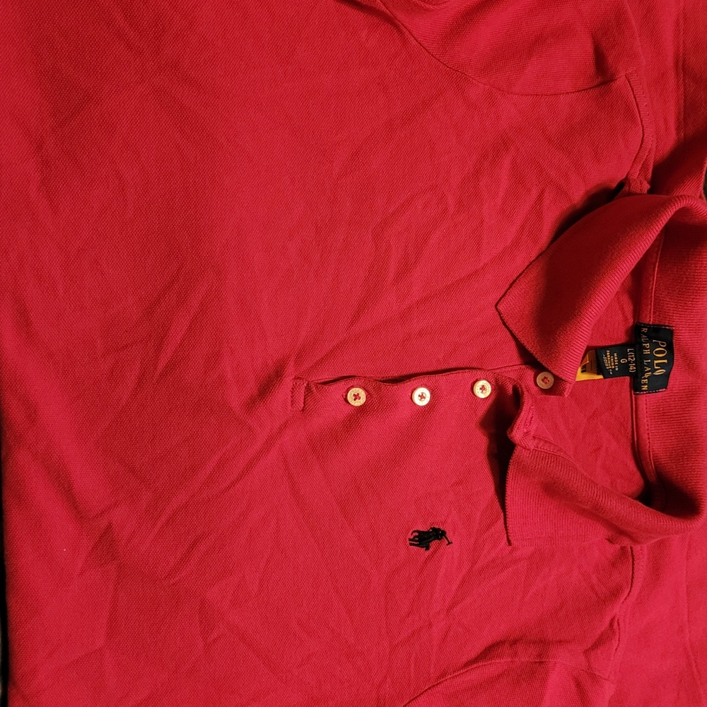 Polo by Ralph Lauren Men's Classic Red Polo Shirt